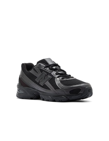 New Balance U740BO2 Homme – Baskets Rétro Triple Black | Amorti ABZORB