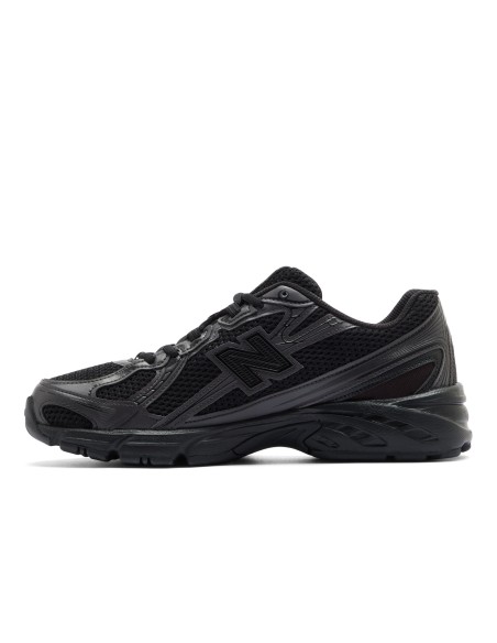 New Balance U740BO2 Homme – Baskets Rétro Triple Black | Amorti ABZORB