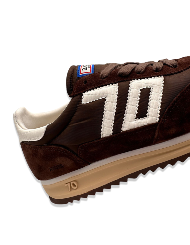 Baskets Homme Back 70 Barkley Jogger Marron Chocolat - Look Rétro