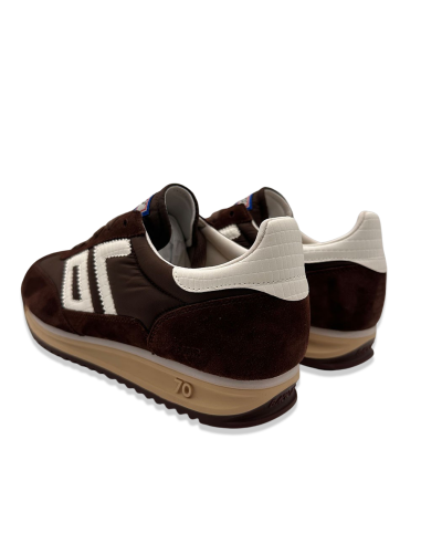 Baskets Homme Back 70 Barkley Jogger Marron Chocolat - Look Rétro