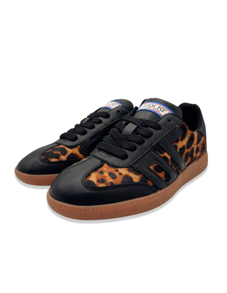 Sneakers Back 70 Cloud Léopard – Style Rétro & Audace