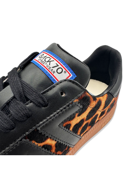 Sneakers Back 70 Cloud Léopard – Style Rétro & Audace