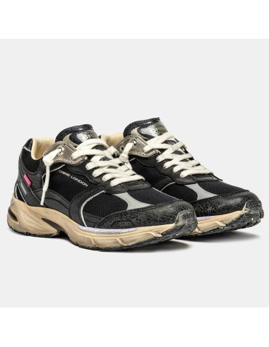 Crime London Fugitive – Basket Femme look rétro running