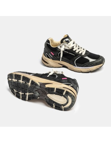Crime London Fugitive – Basket Femme look rétro running