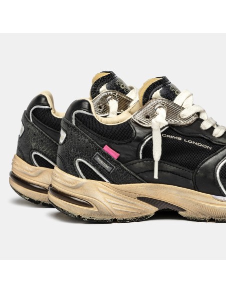 Crime London Fugitive – Basket Femme look rétro running