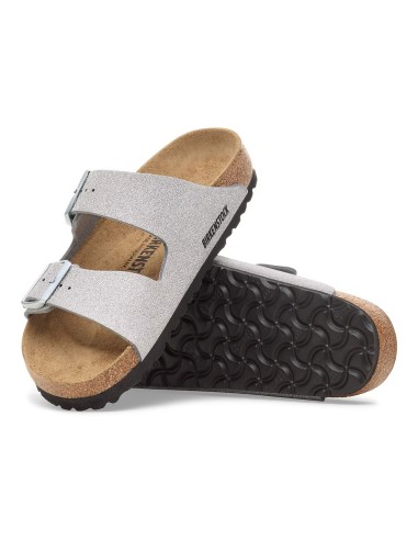 Birkenstock Arizona 1030127 – L’icône confort au fini argenté