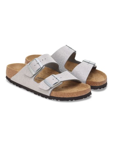 Birkenstock Arizona 1030127 – L’icône confort au fini argenté