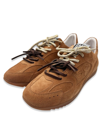 Semerdjian Billie C905 Femme – Basket Suède Camel & Style Rétro