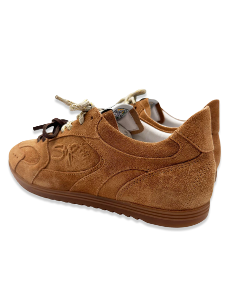 Semerdjian Billie C905 Femme – Basket Suède Camel & Style Rétro