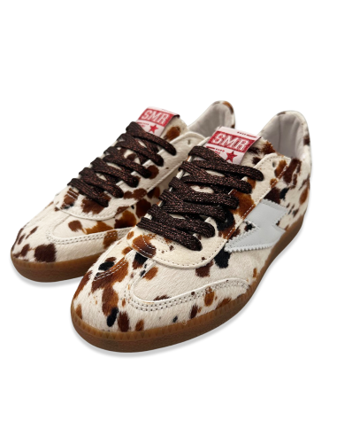 Semerdjian Risy C904 Femme – Basket Imprimé Vache - Tendance
