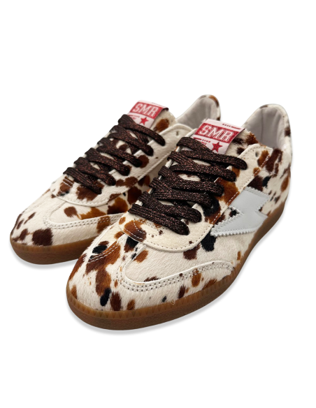 Semerdjian Risy C904 Femme – Basket Imprimé Vache - Tendance