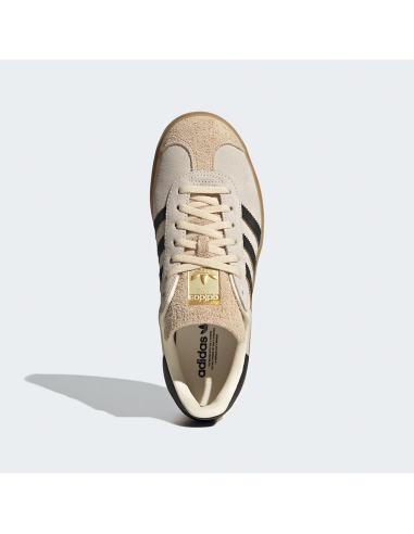 Adidas Gazelle Bold Femme Beige Noir – Sneakers plateforme rétro