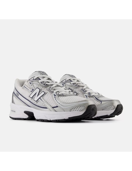 New Balance U740NW2 – Baskets Rétro Running Unisexe Blanc & Argent
