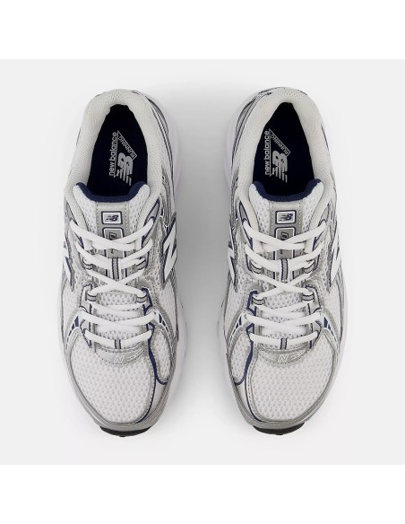 New Balance U740NW2 – Baskets Rétro Running Unisexe Blanc & Argent