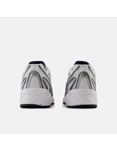 New Balance U740NW2 – Baskets Rétro Running Unisexe Blanc & Argent
