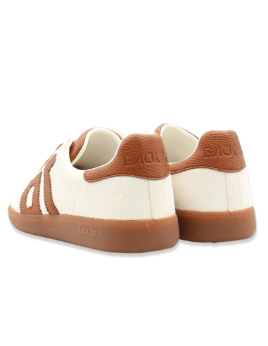 Baskets Back 70 Sable & Cognac – Look rétro aux tons naturels