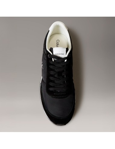 Baskets Calvin Klein Retro Runner Homme – Style rétro noir et blanc