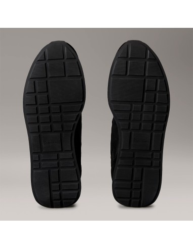 Baskets Calvin Klein Retro Runner Homme – Style rétro noir et blanc