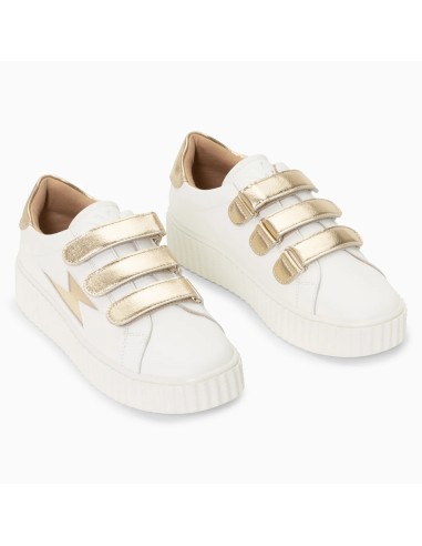 Baskets Vanessa Wu – style chic avec scratchs métallisés
