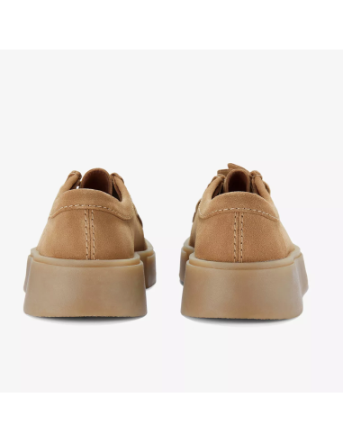 Clarks Wallabee Cup Tan – Mocassins homme en cuir couleur sable