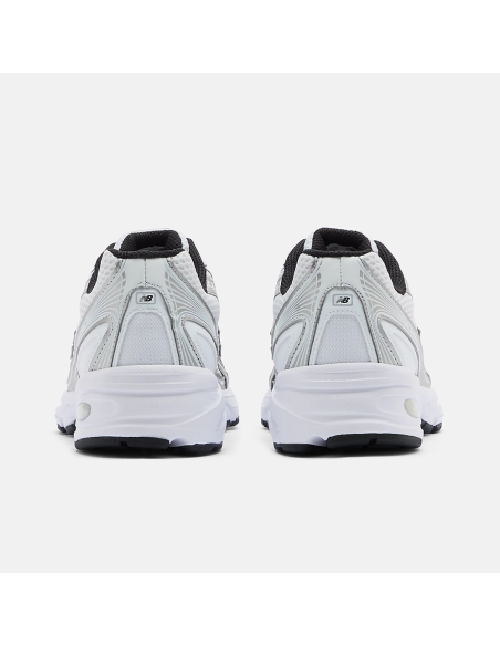 New Balance 740 Homme – Baskets rétro-running blanches & argentées