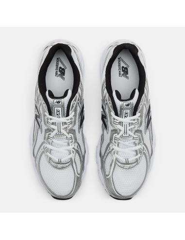 New Balance 740 Homme – Baskets rétro-running blanches & argentées