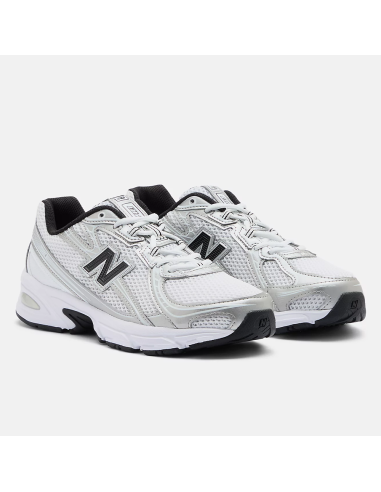New Balance 740 Homme – Baskets rétro-running blanches & argentées