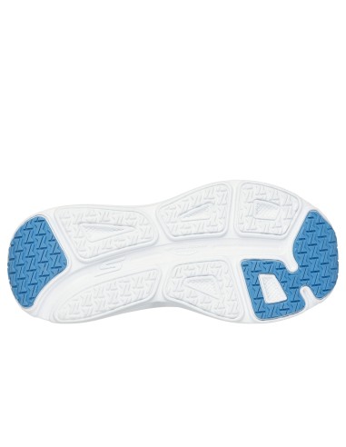 Skechers Max Cushioning Elite 129470-BLOR – Chaussures Running Femme Bleu Clair & Orange