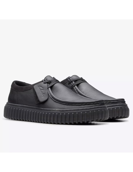 Chaussures Clarks Torhill Lo Black 26181385 – Mocassins homme cuir noir