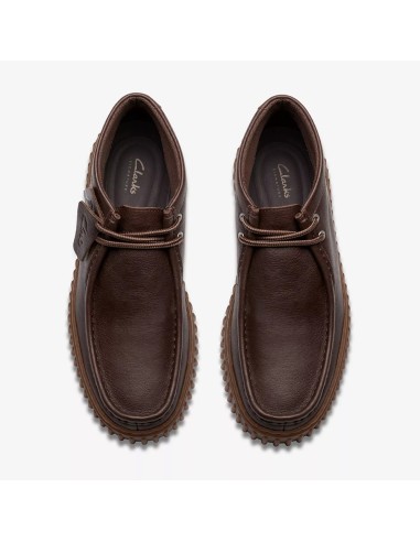 Clarks Torhill Hi Marron 26183425 – Boots homme cuir montantes