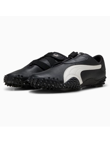 Puma Mostro Perf 397331-02 – Sneakers Noires Unisexe à Semelle Cloutée et Détails Blancs