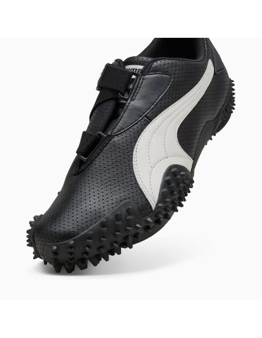Puma Mostro Perf 397331-02 – Sneakers Noires Unisexe à Semelle Cloutée et Détails Blancs