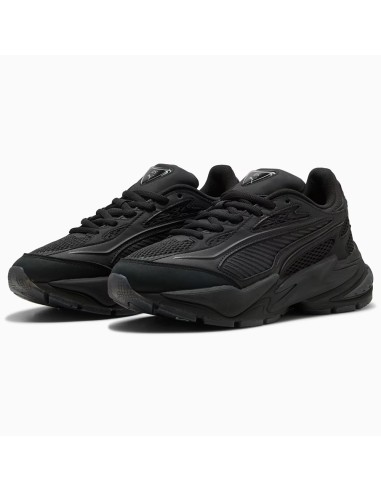Puma RS Surge Triple Black – Sneakers Noires Futuristes