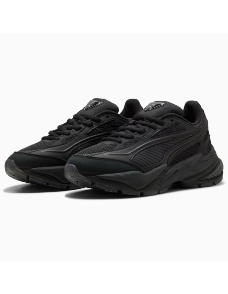 Puma RS Surge Triple Black – Sneakers Noires Futuristes