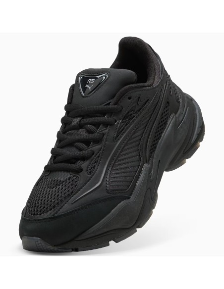 Puma RS Surge Triple Black – Sneakers Noires Futuristes