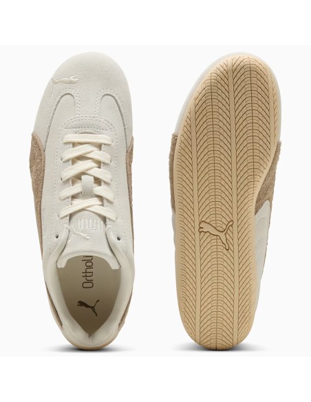 Puma Speedcat Elevated 403619-01 – Sneakers Unisexe Crème & Marron
