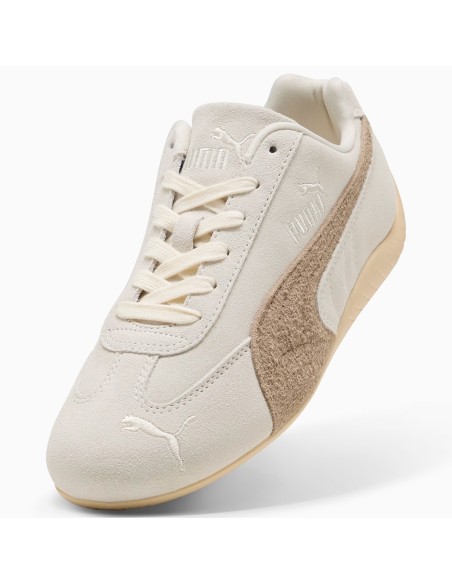 Puma Speedcat Elevated 403619-01 – Sneakers Unisexe Crème & Marron