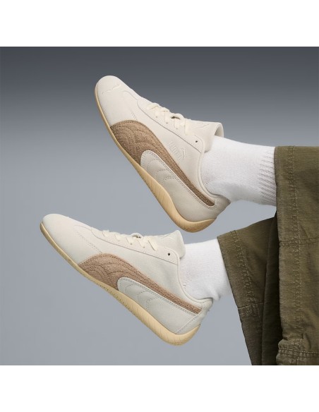 Puma Speedcat Elevated 403619-01 – Sneakers Unisexe Crème & Marron