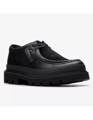 Clarks Badell Seam Noir 26183896 – Derbies cuir homme semelle crantée