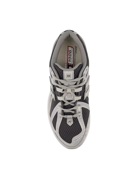 New Balance 1906R noir/gris – Baskets running rétro homme avec amorti N-ERGY