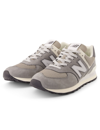 New Balance 574 U574SNV Gris – Sneakers rétro unisex au style intemporel