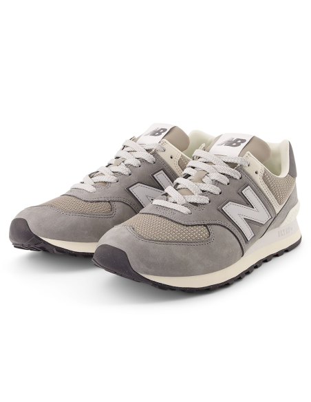 New Balance 574 U574SNV Gris – Sneakers rétro unisex au style intemporel