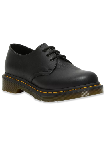 Dr. Martens 1461 Femme – Chaussures à lacets en cuir noir