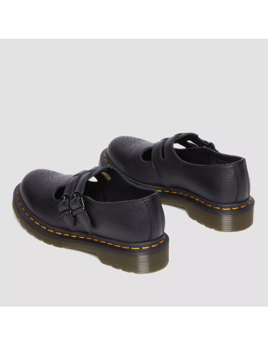 Dr. Martens Mary Jane Femme – Chaussures à brides noires en cuir
