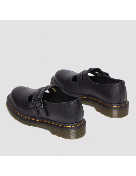 Dr. Martens Mary Jane Femme – Chaussures à brides noires en cuir
