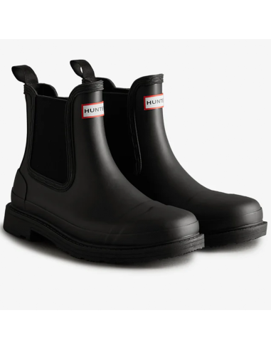 Bottines Chelsea Femme Noires Hunter WFS1018RMA-BLK – Élégance Intemporelle & Confort au Quotidien