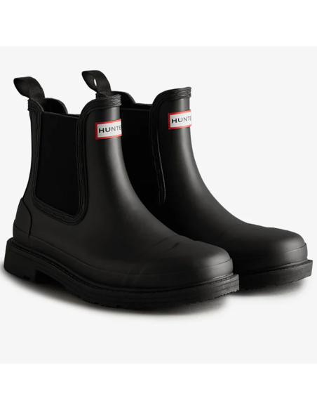 Bottines Chelsea Femme Noires Hunter WFS1018RMA-BLK – Élégance Intemporelle & Confort au Quotidien