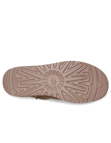 UGG Femme – Bottines Classic Ultra Mini – Suède & Laine – Coloris Caribou