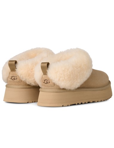 UGG Femme – Tazzelle – Chaussons Sand en Suède Déperlant & Semelle Plateforme