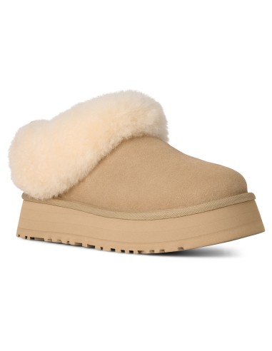 UGG Femme – Tazzelle – Chaussons Sand en Suède Déperlant & Semelle Plateforme